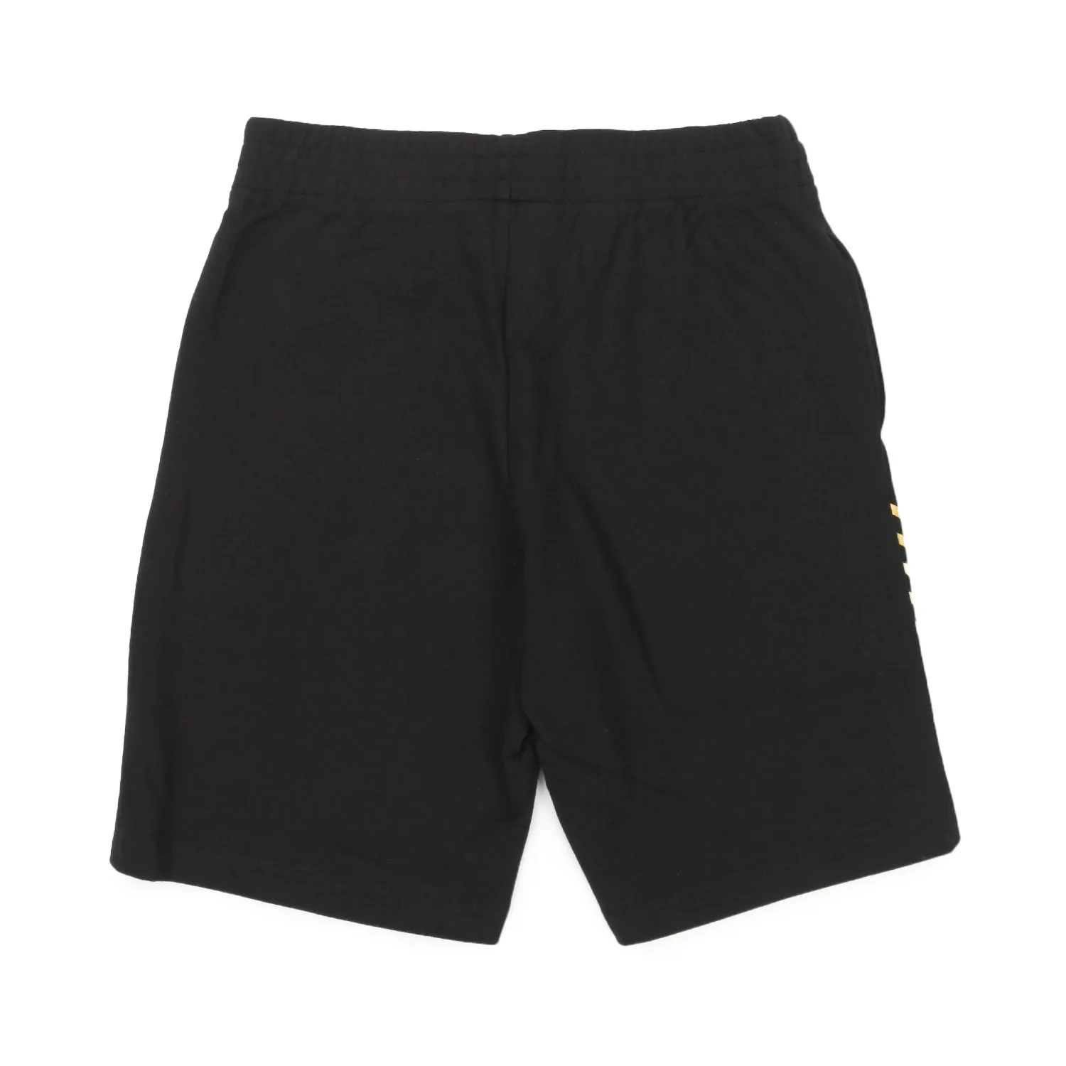 Bermuda Ea7 In Felpa Nero E Oro Bambino E Teen
