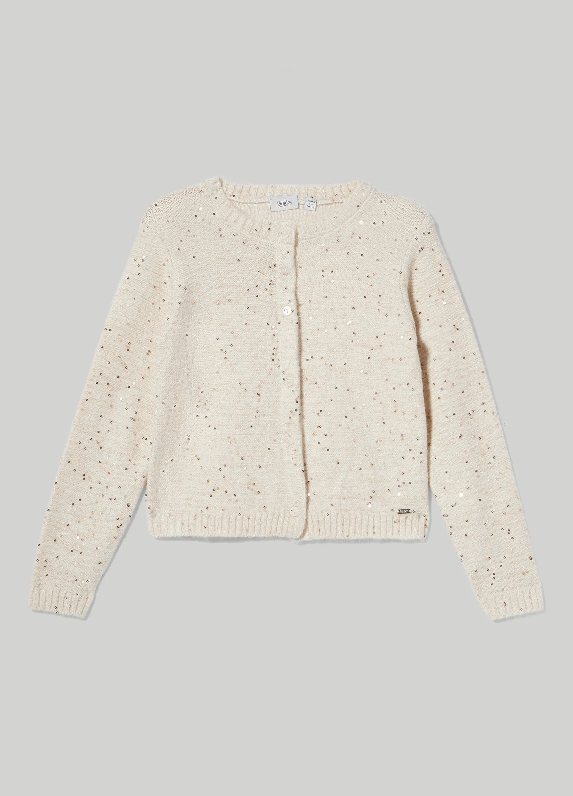 BLUKIDS  Cardigan con paillettes bambina