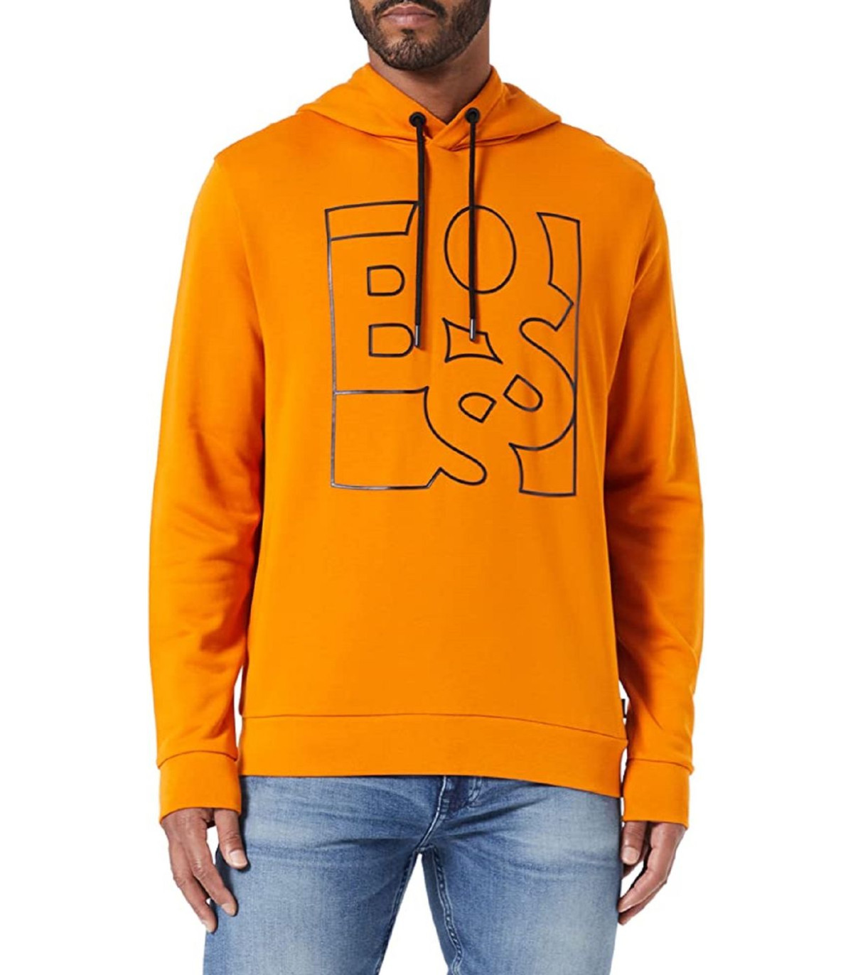 Boss Uomo Felpa Con Cappuccio