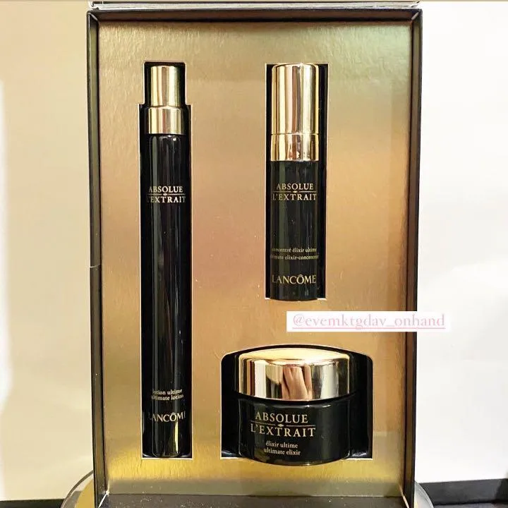 Cofanetto Lancome l'Absolu l'Extrait Elixir Ultime Tester