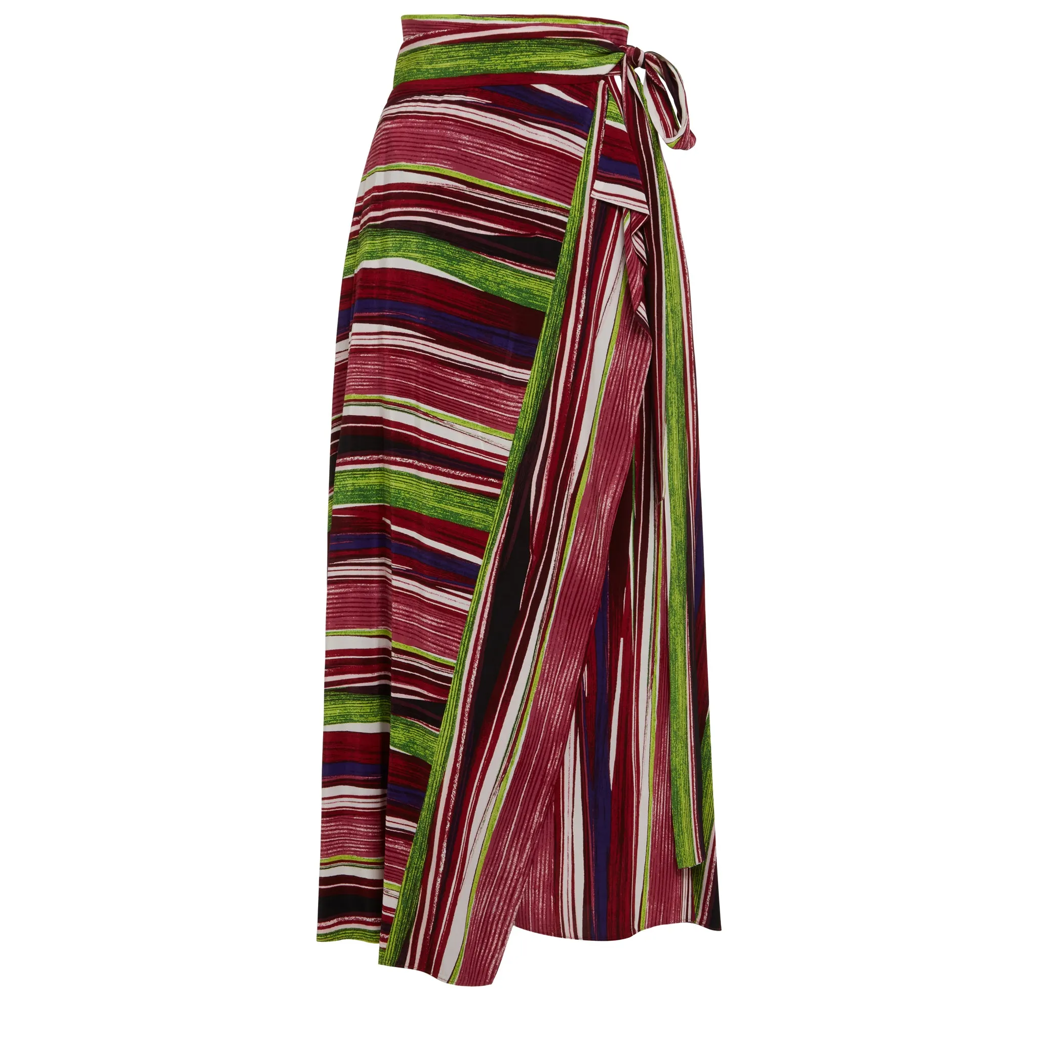 DVF DIANE VON FURSTENBERG  Gonna a portafoglio in tessuto multicolor