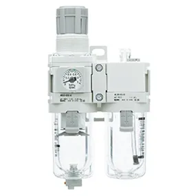Filtro-Regolatore lubrificatore SMC, attacco 1/2", filtrazione 5μ