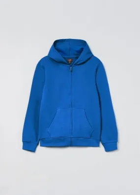 Full-zip Fitness in felpa con cappuccio