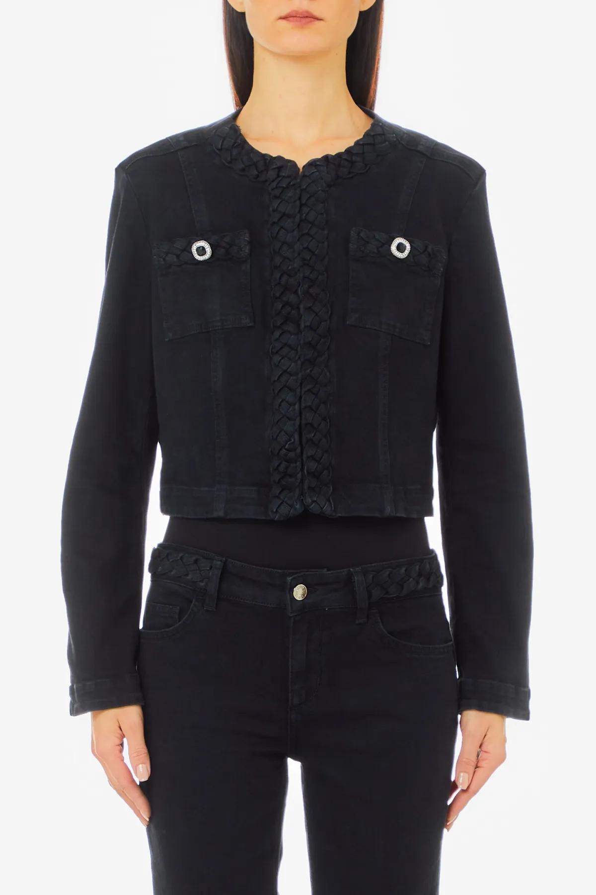 Giacca Kate Braide Nero Liu Jo