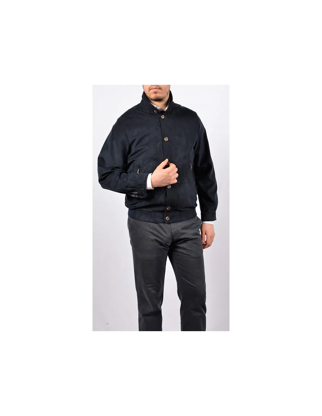 Giubbino Collo Camicia Blu *fine serie*