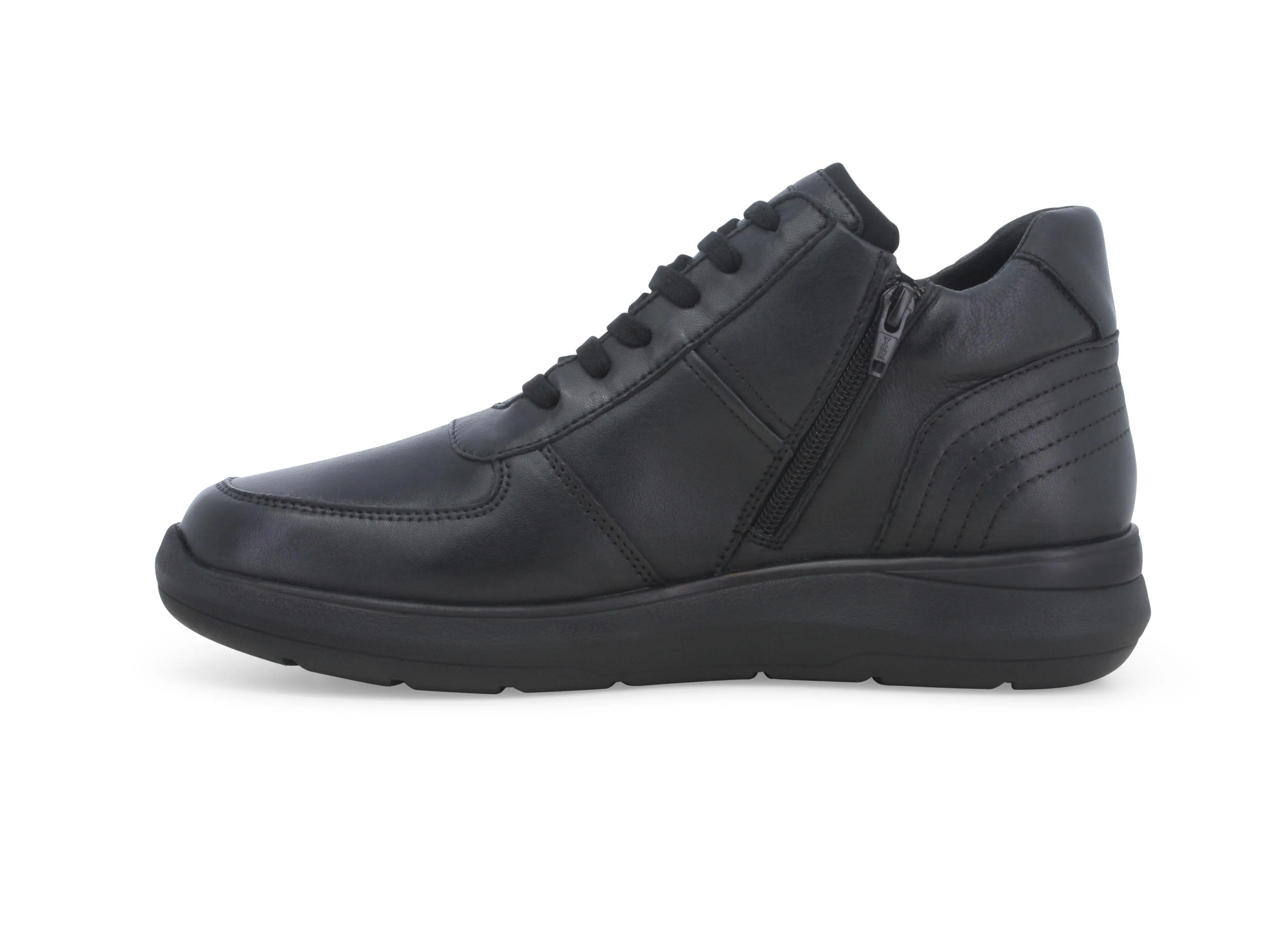 Melluso Stivaletto uomo in pelle nero u55352w
