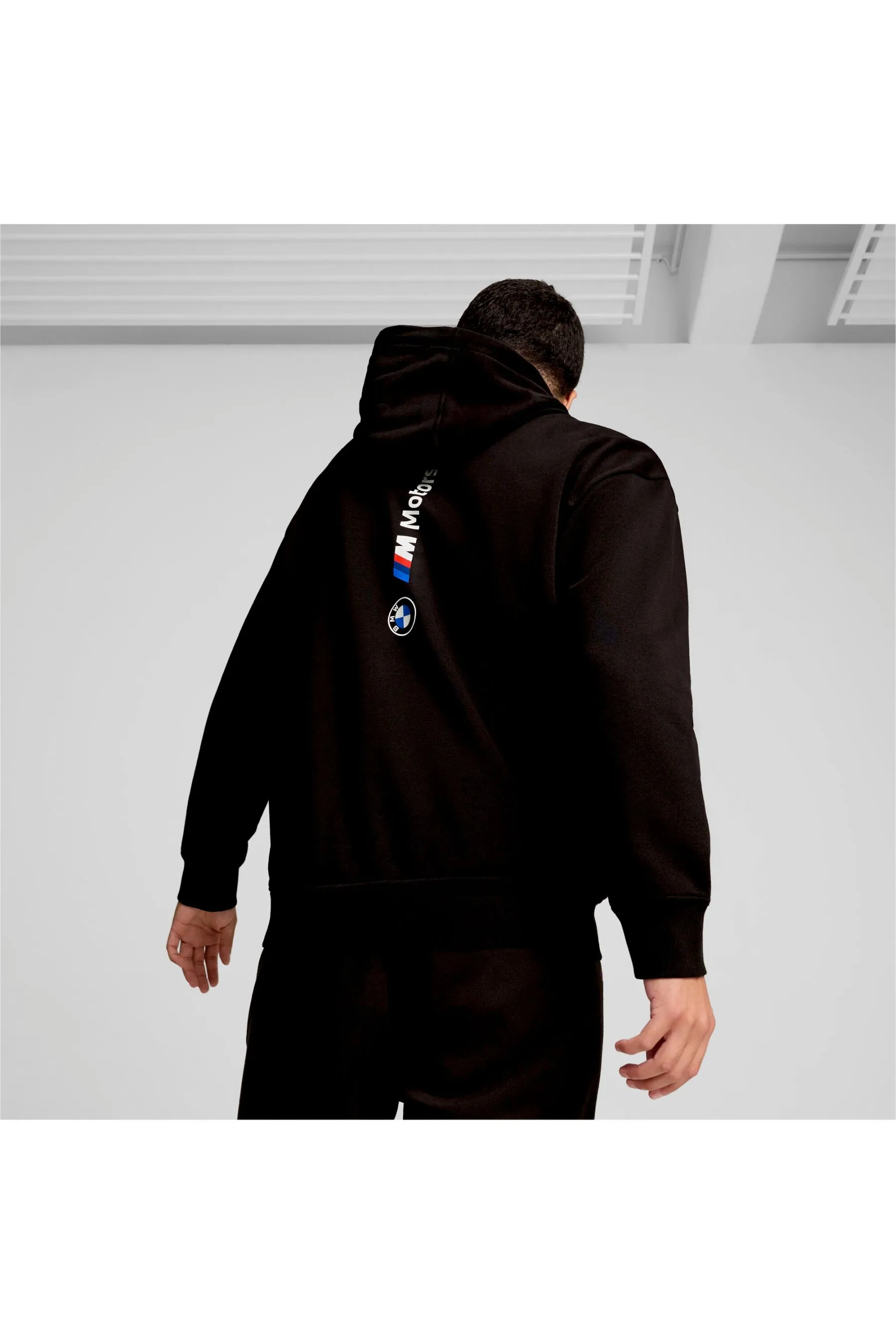 Puma Uomo BMW M Motorsport ESS+ Felpa con cappuccio in pile    