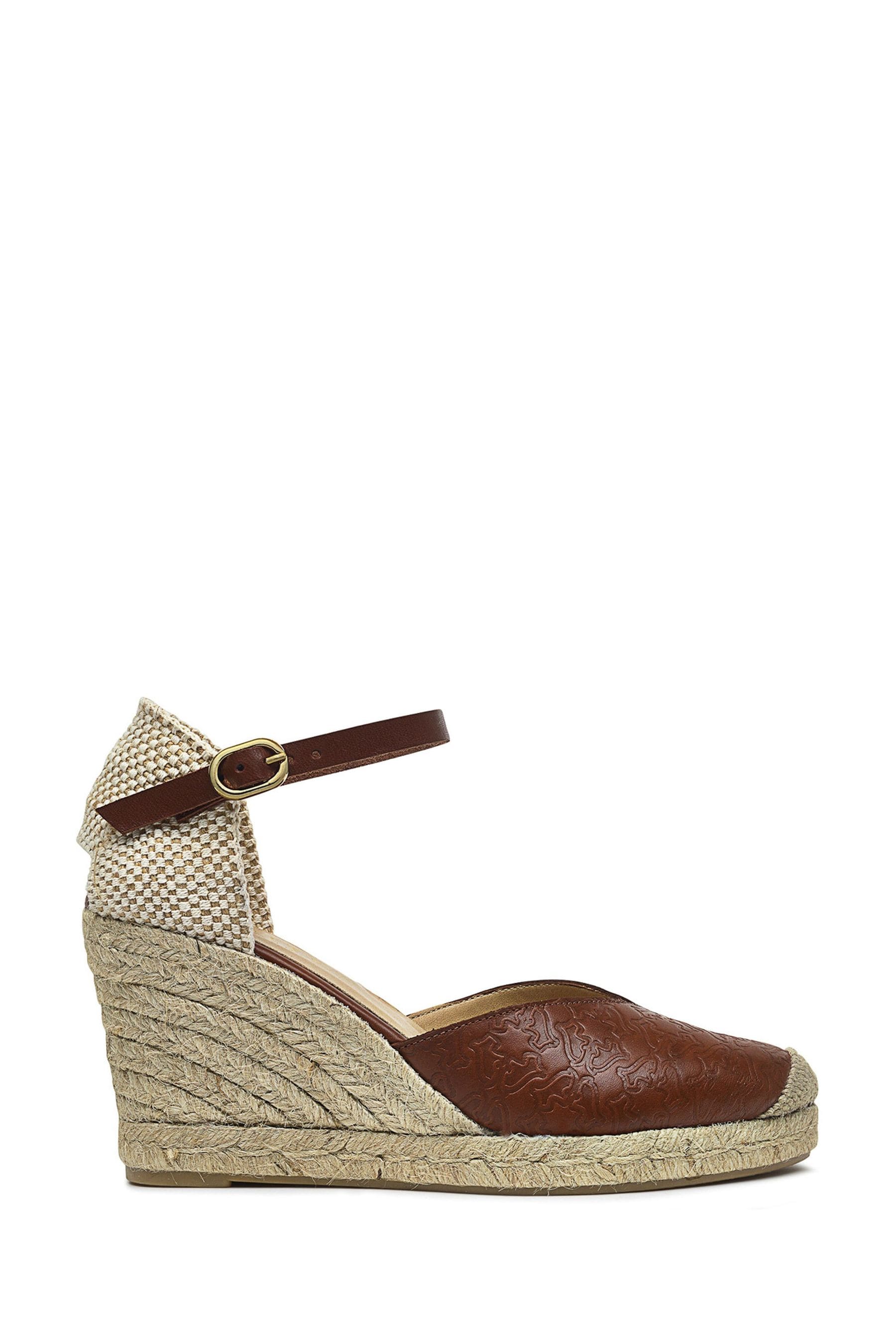 Radley London - Marrone - Glasshouse Street - Heirloom - Espadrillas con zeppa goffrata