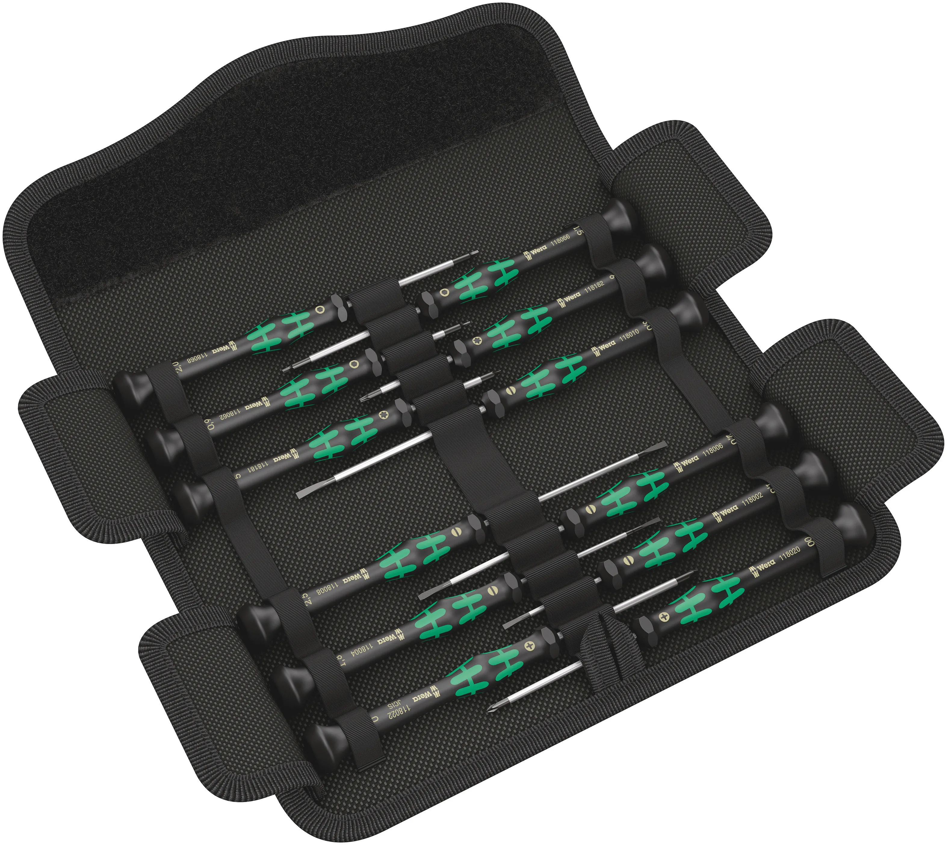Set di cacciaviti Wera 5073675001, 12 pezzi Esagonale; Phillips; a taglio; Torx