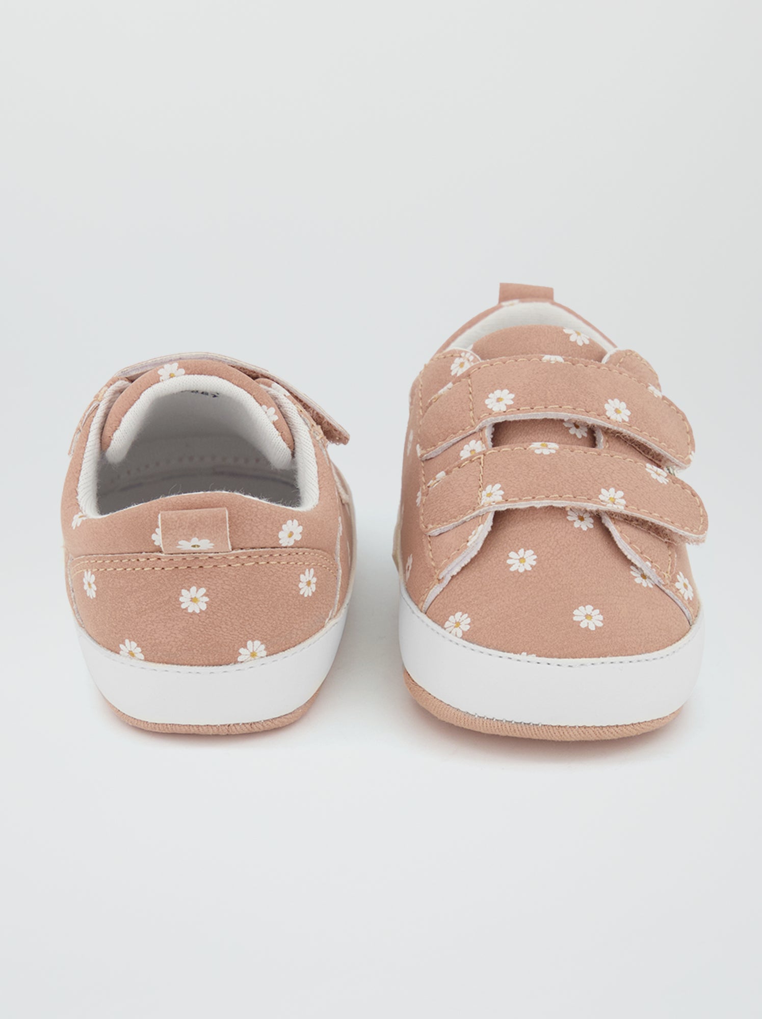 Sneakers moda con chiusure a strappo - ROSA
