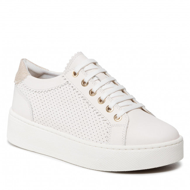 SNEAKERS PELLE SKYELY BIANCA