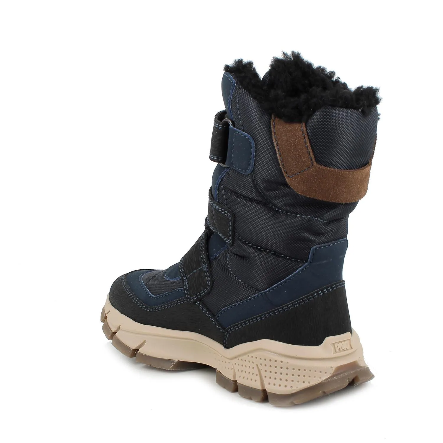 Stivaletti gore-tex da bambino blu-blu chiaro            