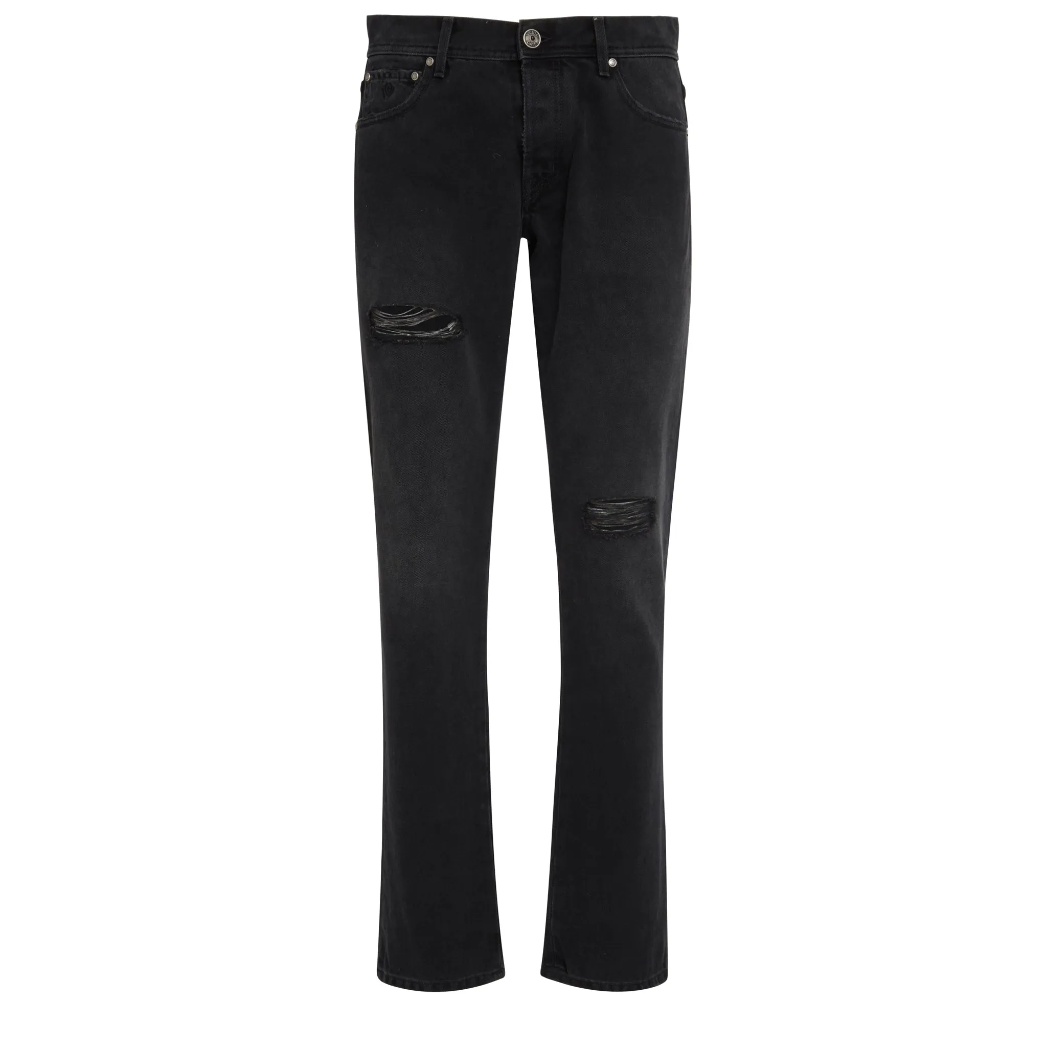 VICTORY GATE  Jeans in denim nero