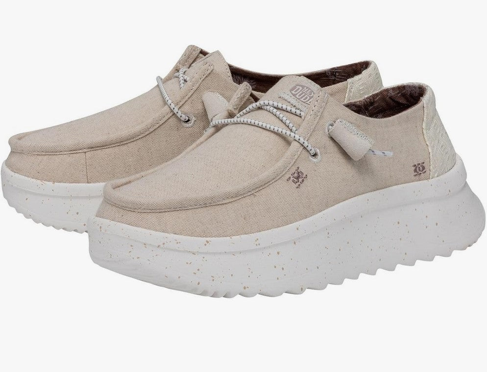 Wendy Peak Sneakers Fondo Alto Tela Ultraleggere